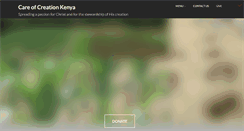 Desktop Screenshot of kenya.careofcreation.net