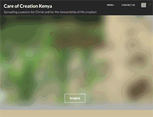 Tablet Screenshot of kenya.careofcreation.net