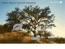 Tablet Screenshot of news.careofcreation.net